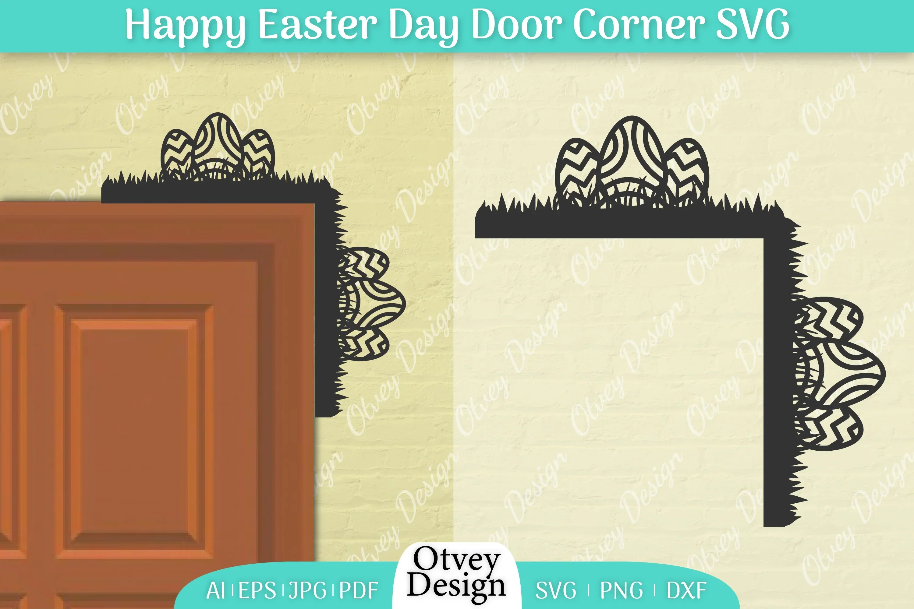 Easter Door Corner SVG Bundle
