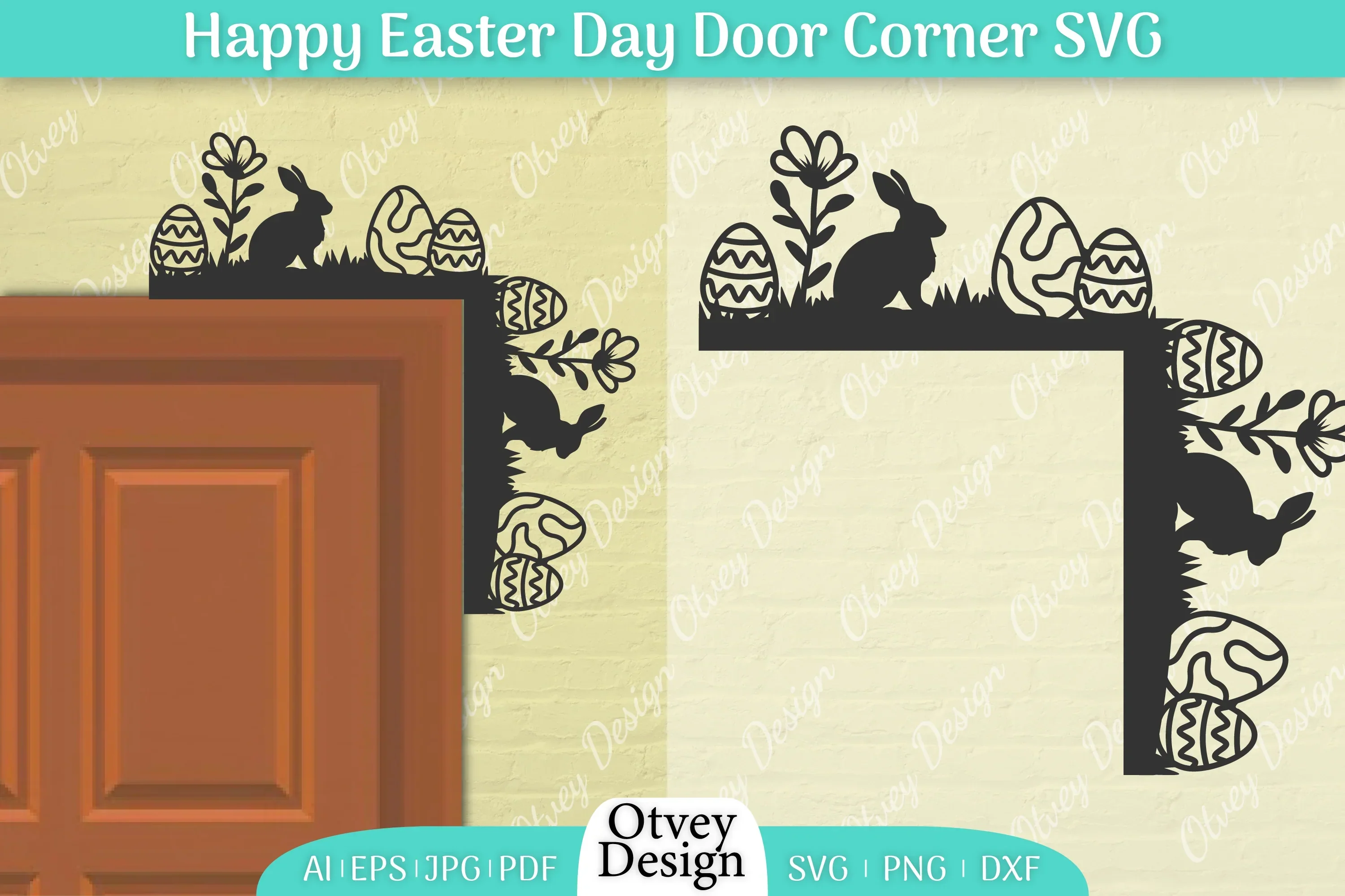 Easter Door Corner SVG Bundle