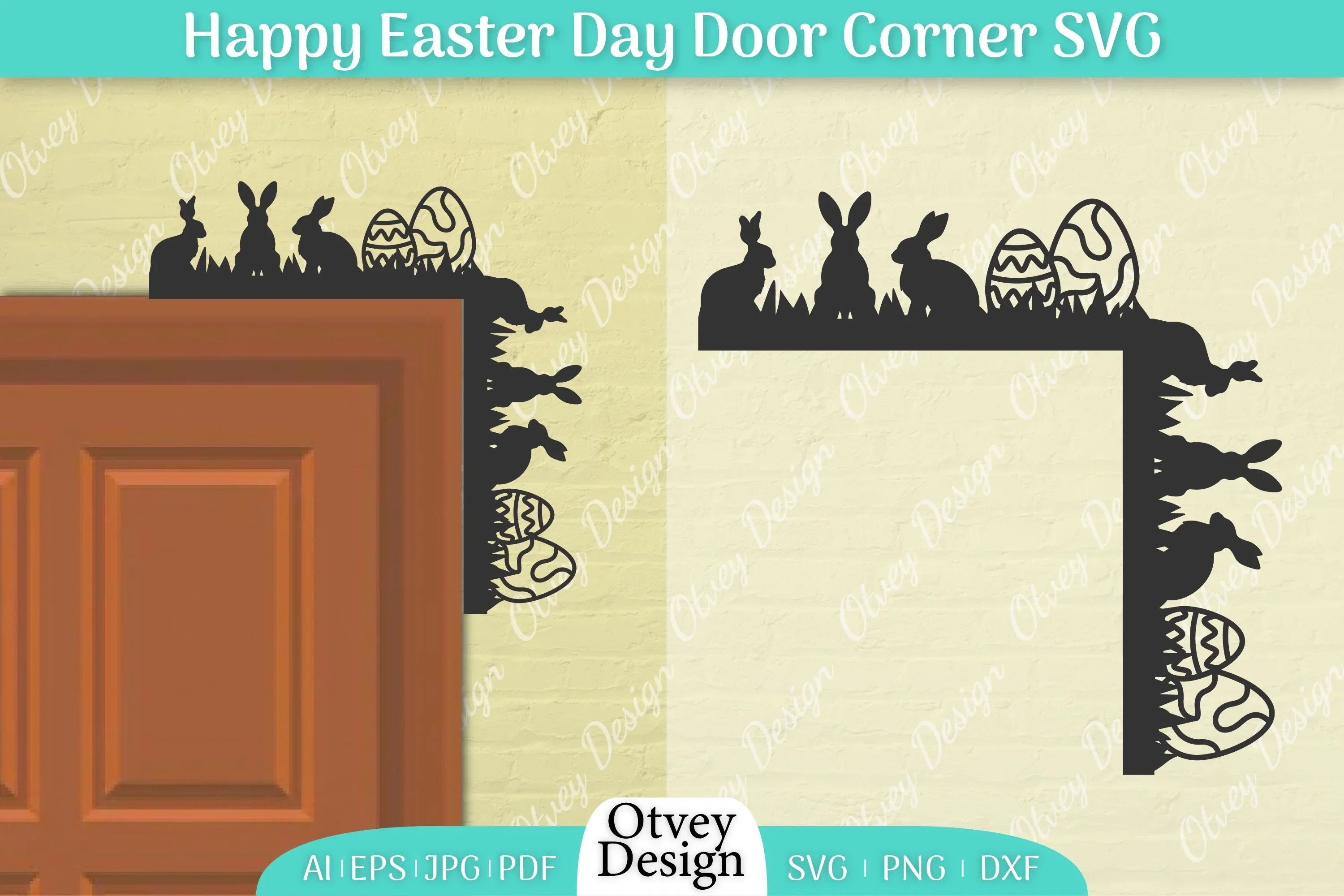 Easter Door Corner SVG Bundle