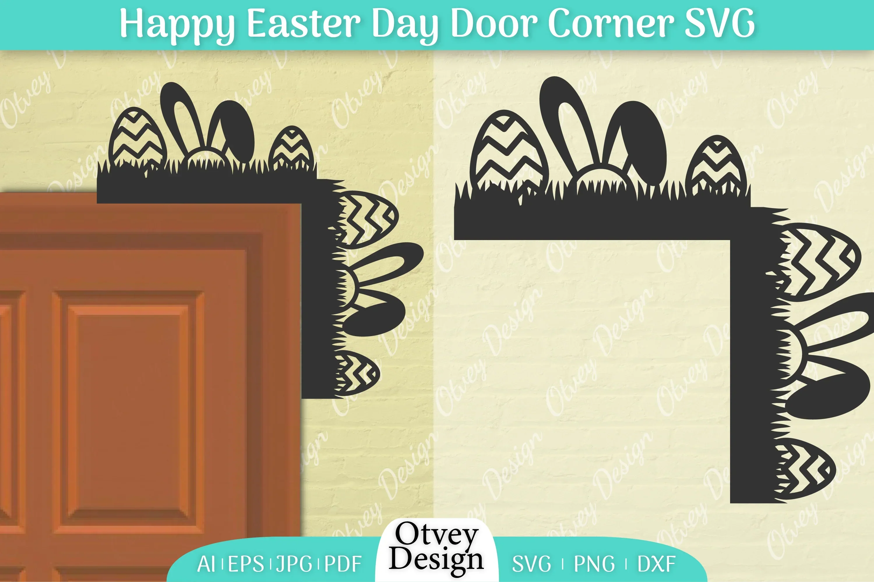 Easter Door Corner SVG Bundle