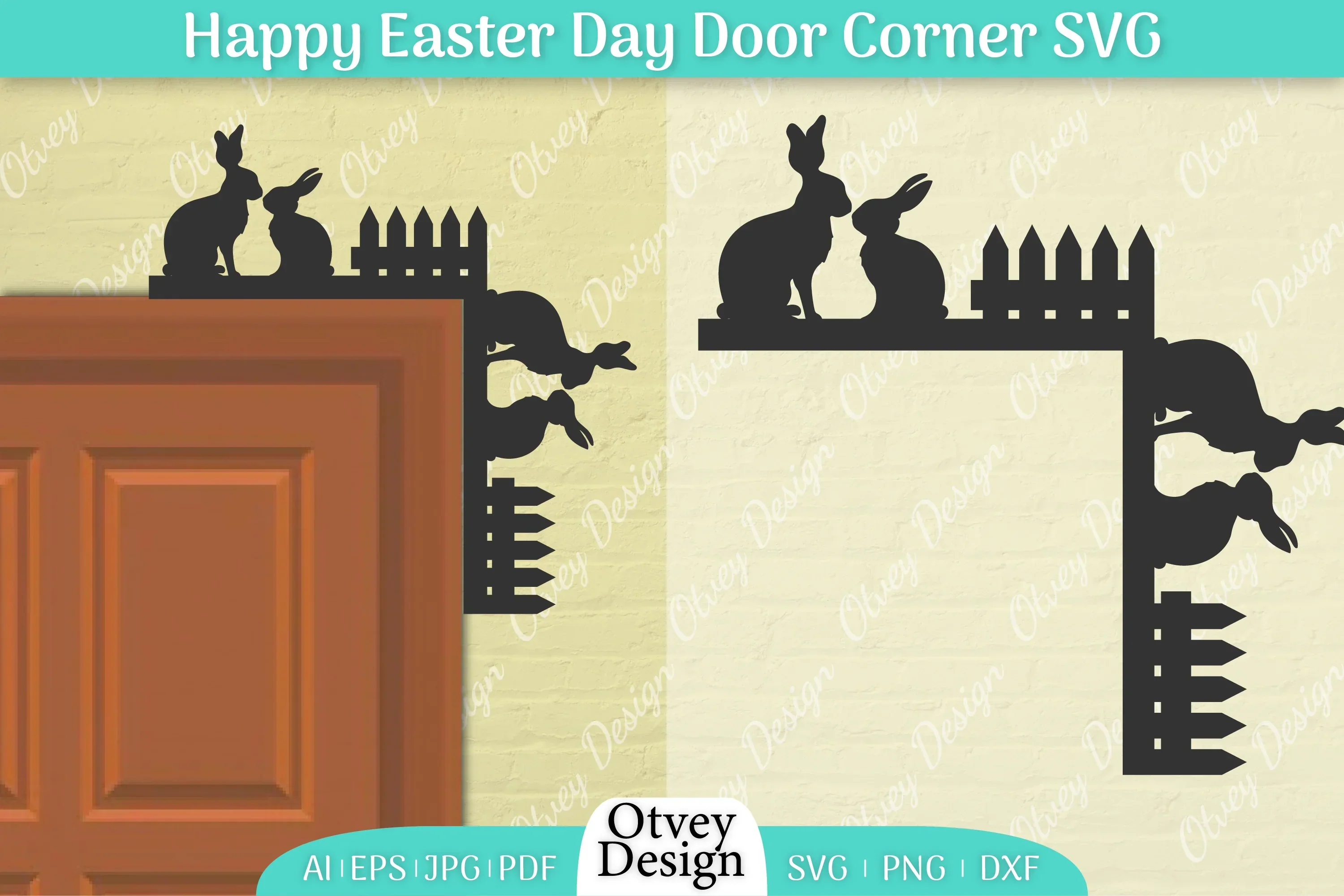 Easter Door Corner SVG Bundle