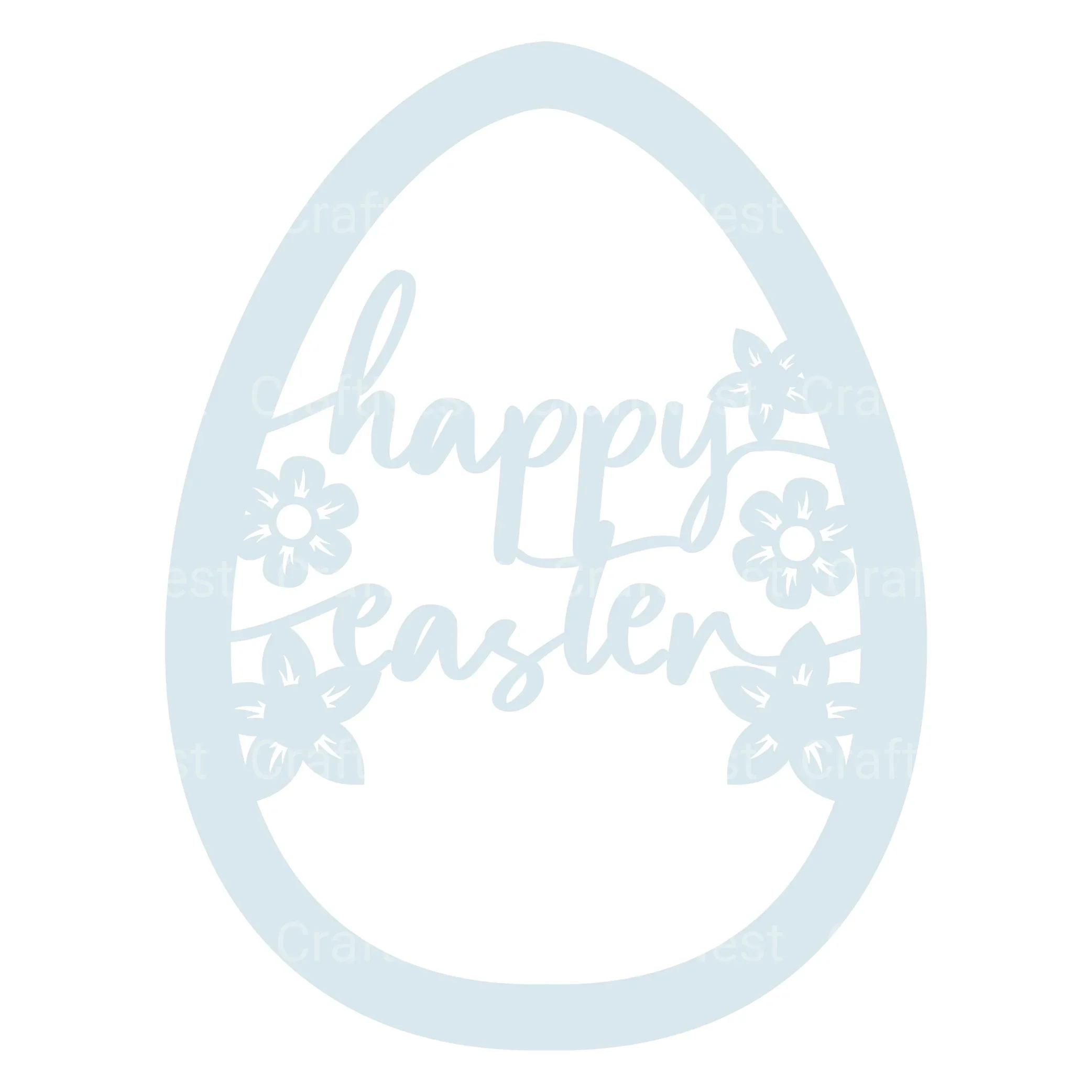 Easter Egg Layered Papercut SVG Bundle - Image 4