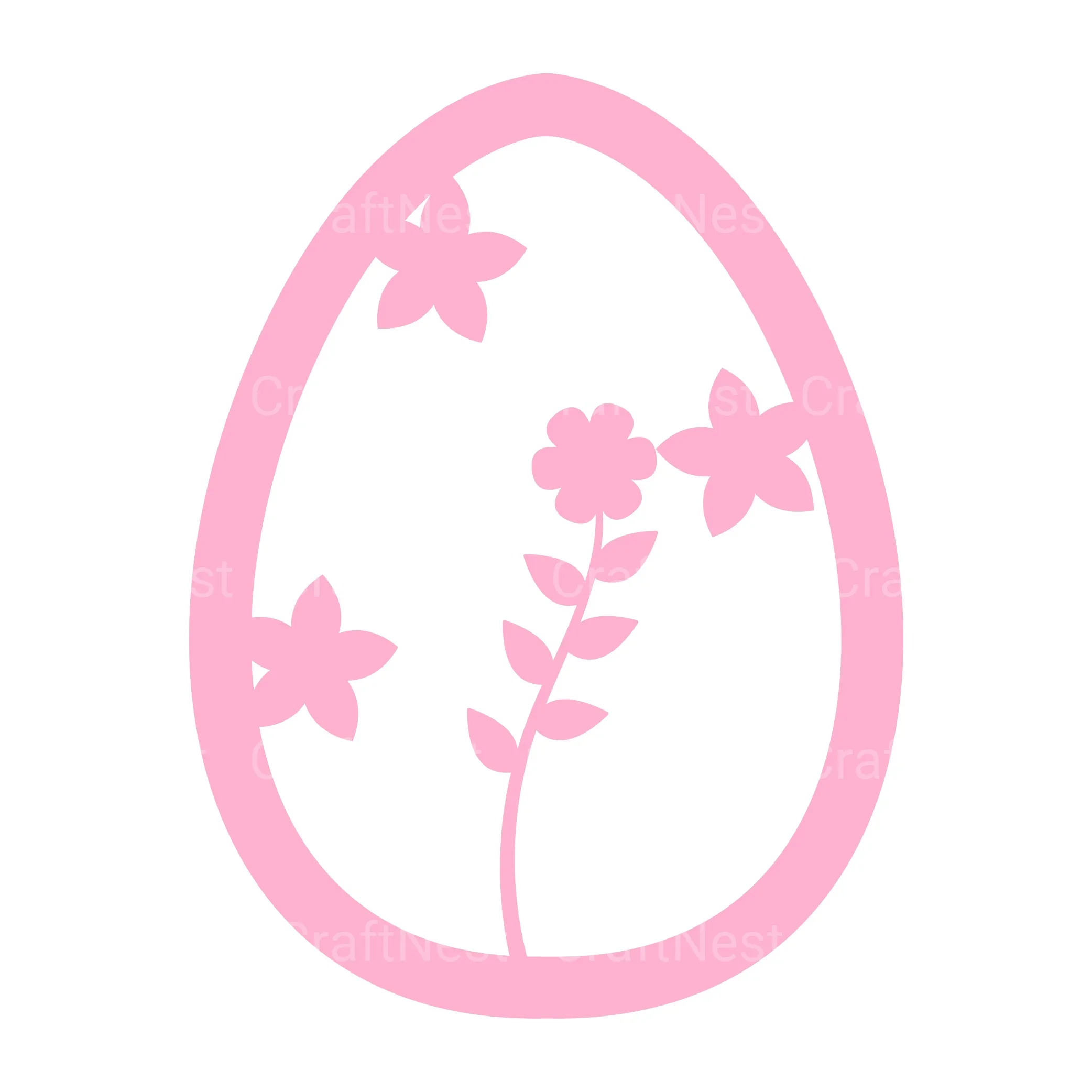 Easter Egg Layered Papercut SVG Bundle - Image 3