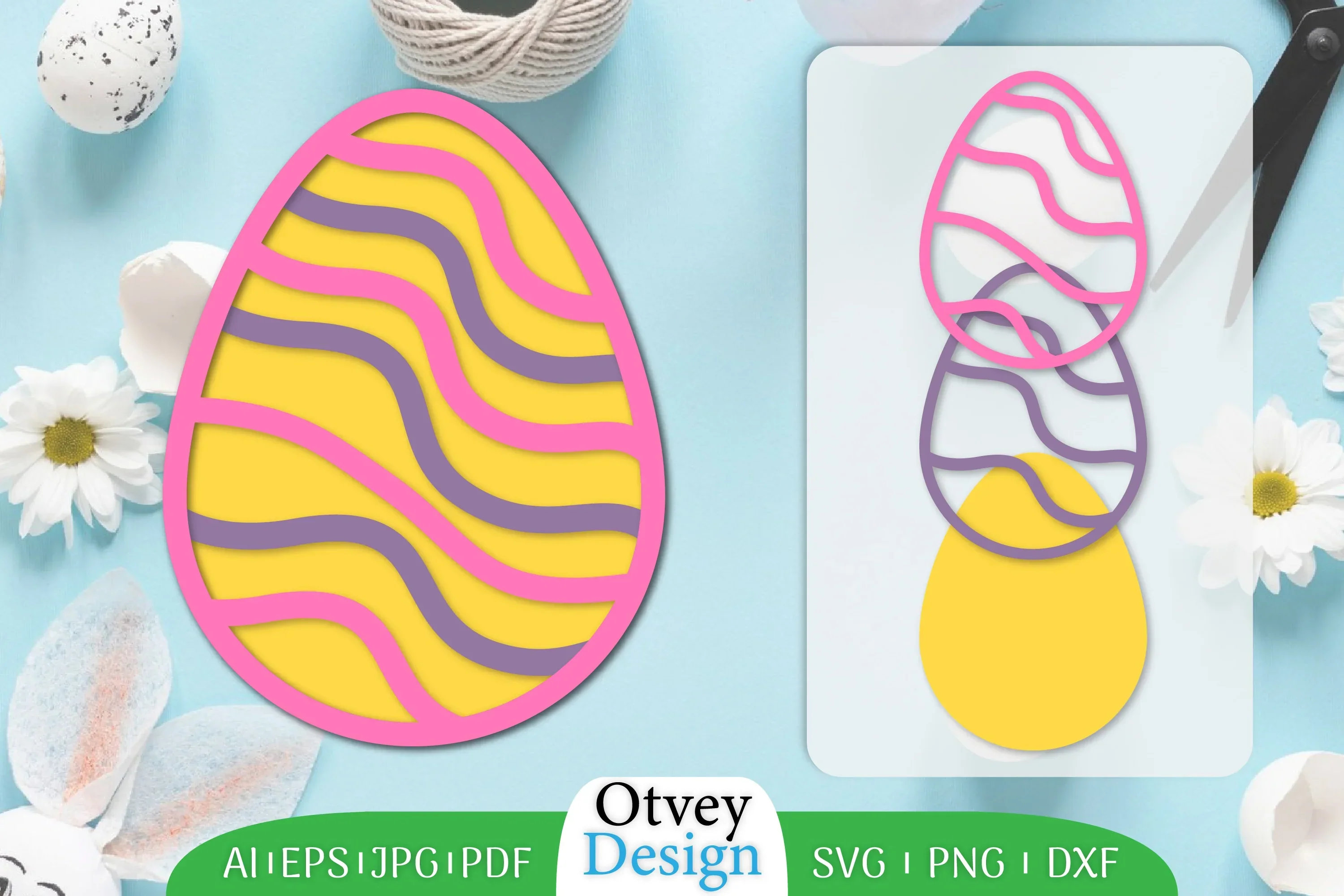 Easter Eggs SVG Bundle