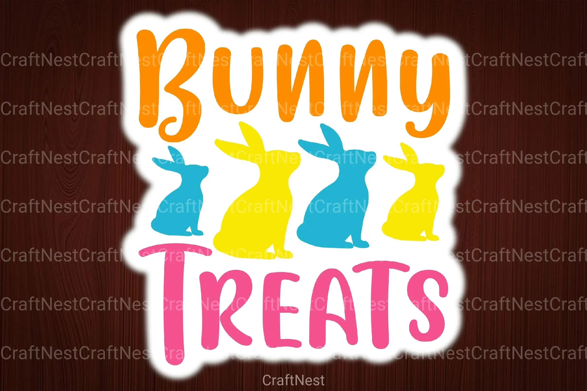 Easter Stickers Design Bundle - Image 5