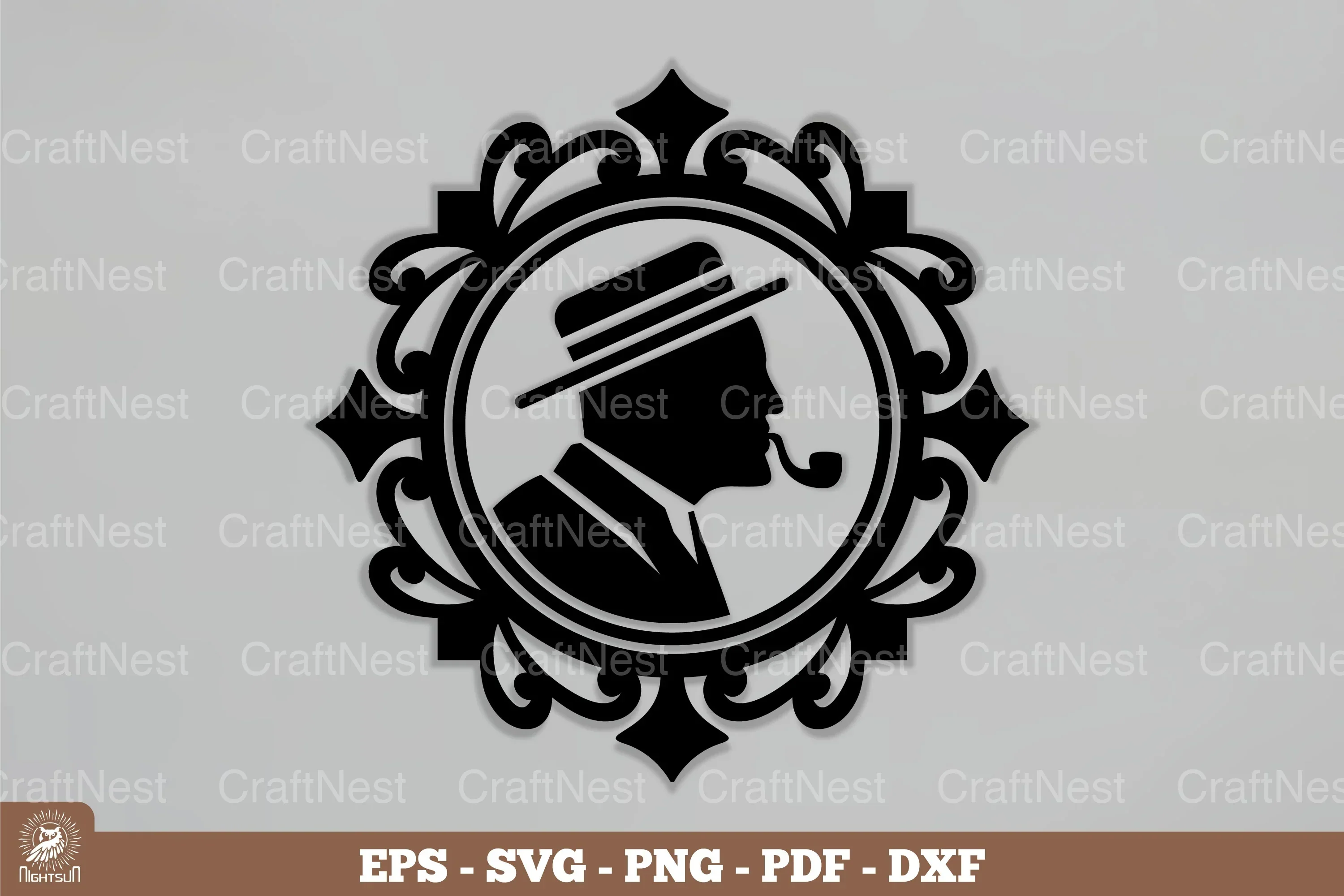 Elegant Victorian Man SVG Bundle