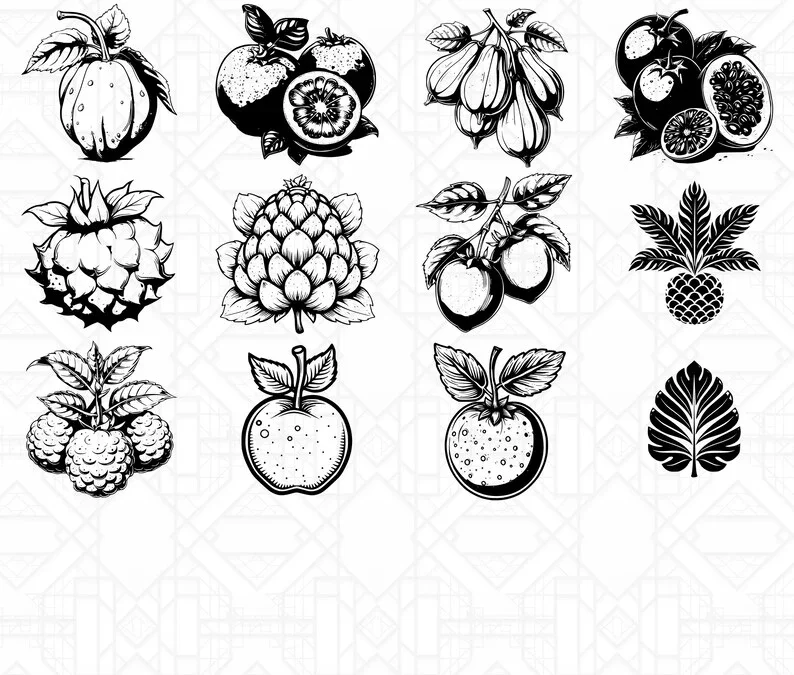 Endangered Fruits SVG Bundle - Image 4