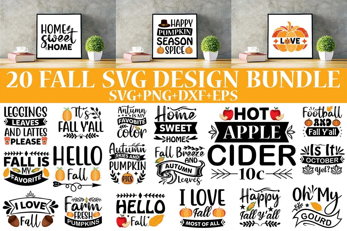 Fall SVG Bundle