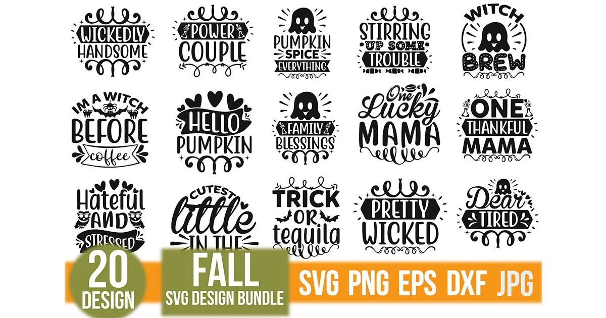 Fall SVG Bundle