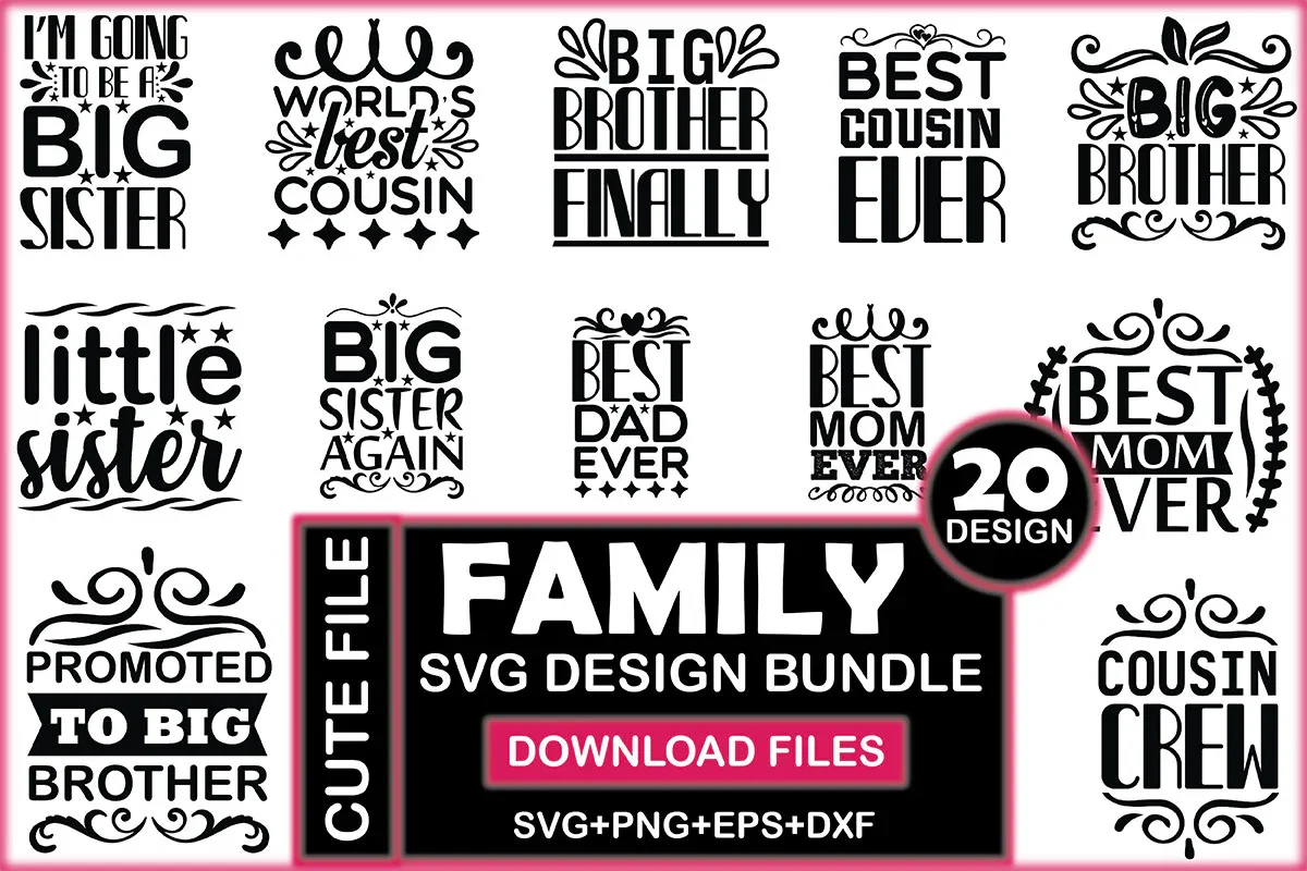 Family SVG Bundle - Image 2