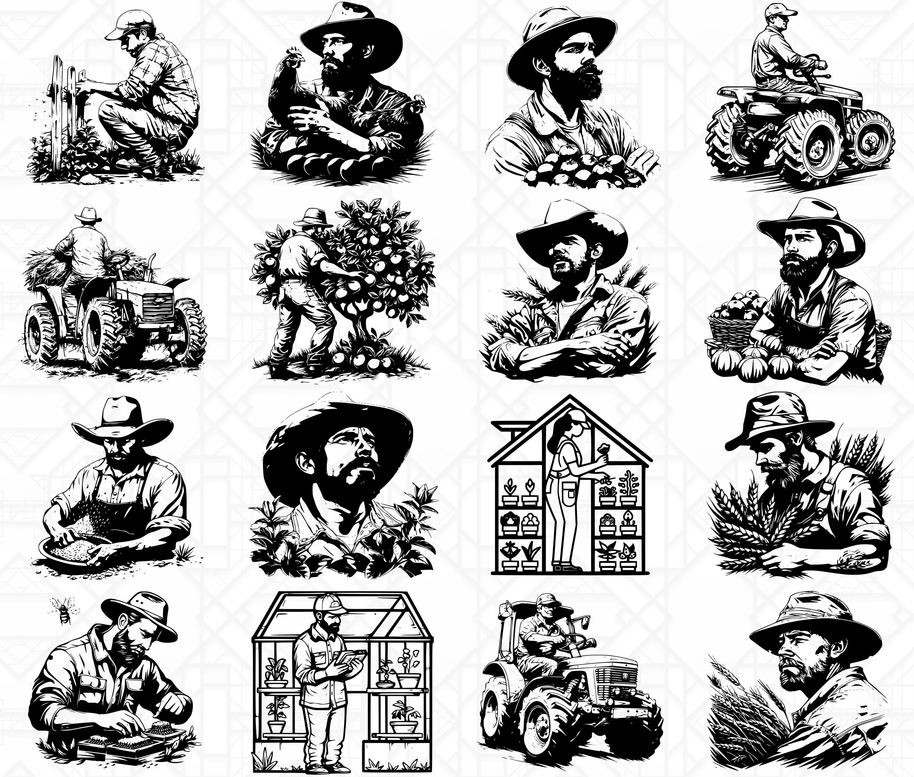 Farmer SVG Bundle - Image 4