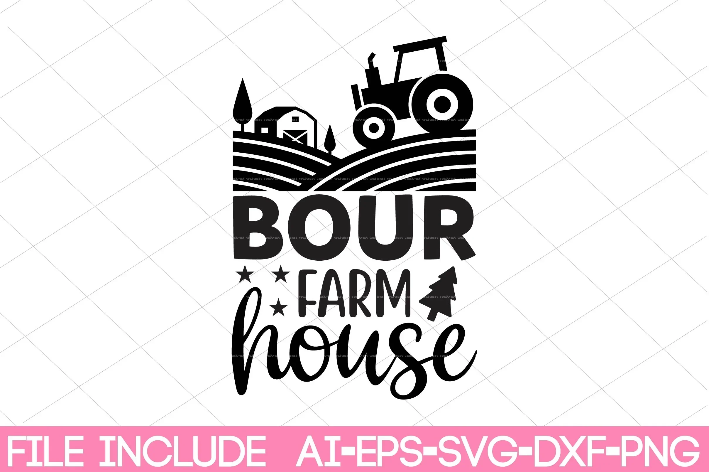 Farmhouse Design SVG Bundle - Image 7