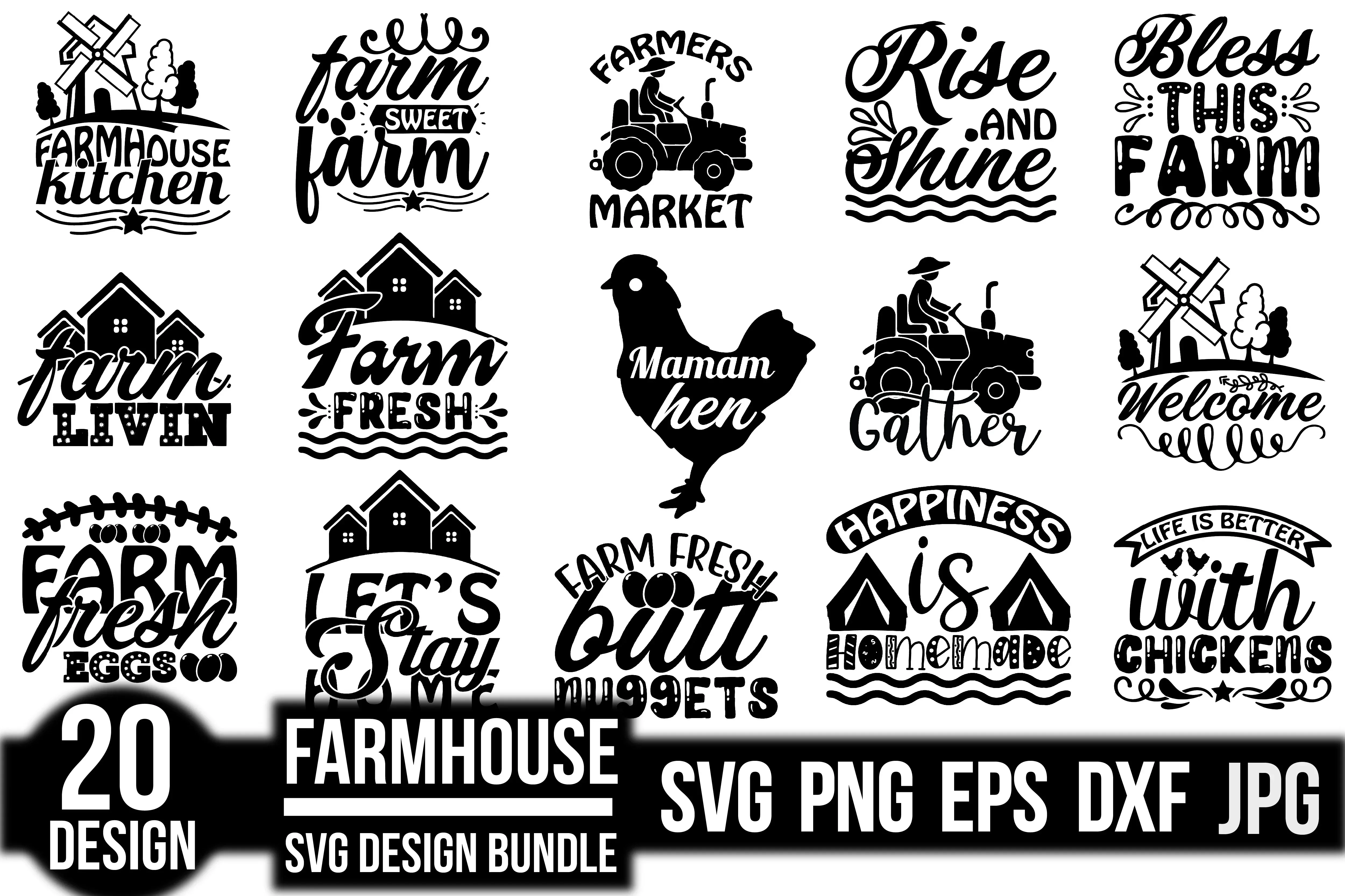 Farmhouse SVG Bundle - Image 2