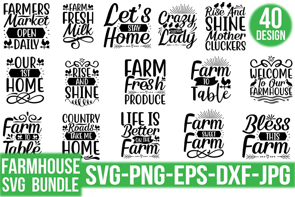 Farmhouse SVG Bundle - Image 2