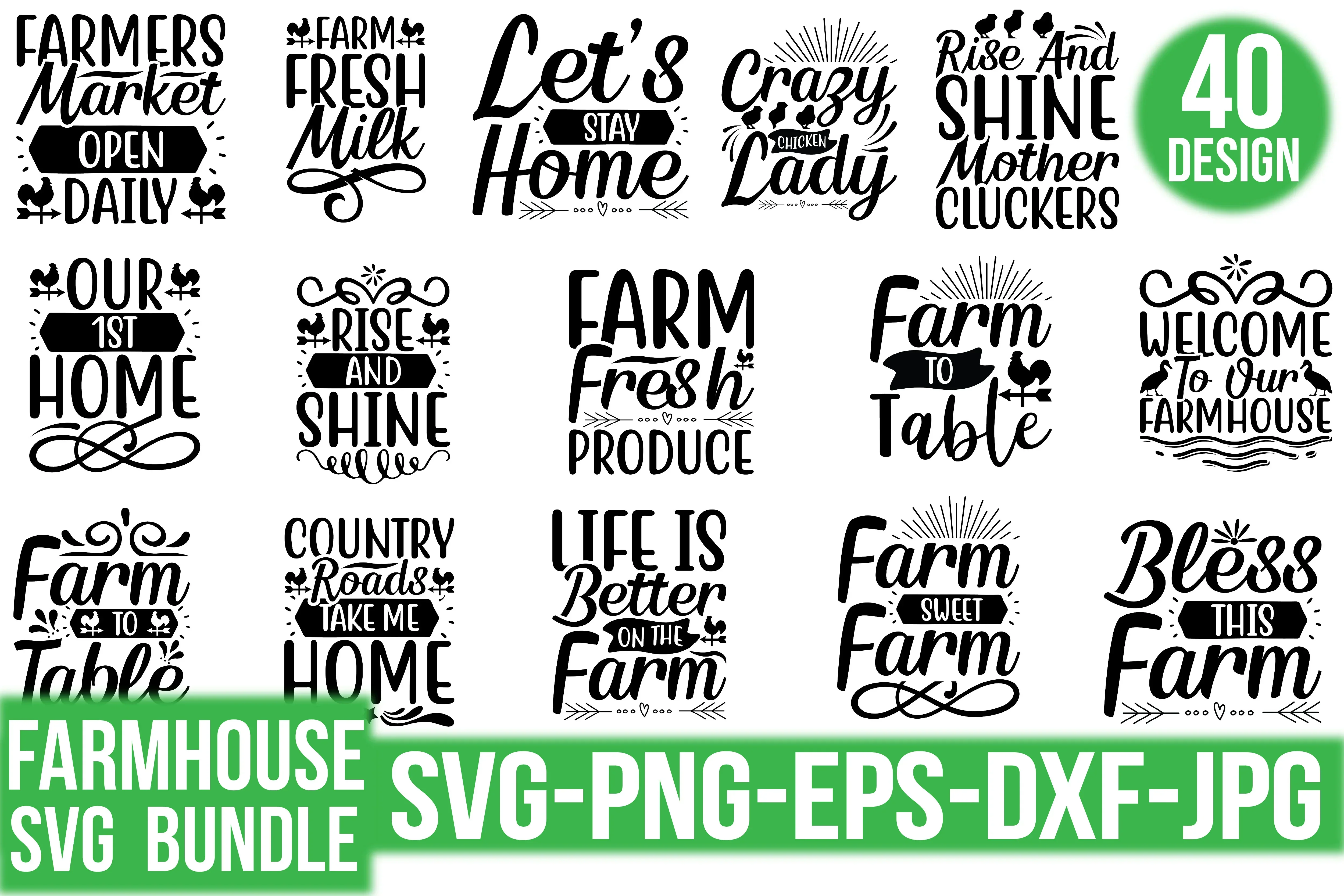 Farmhouse SVG Bundle - Image 3