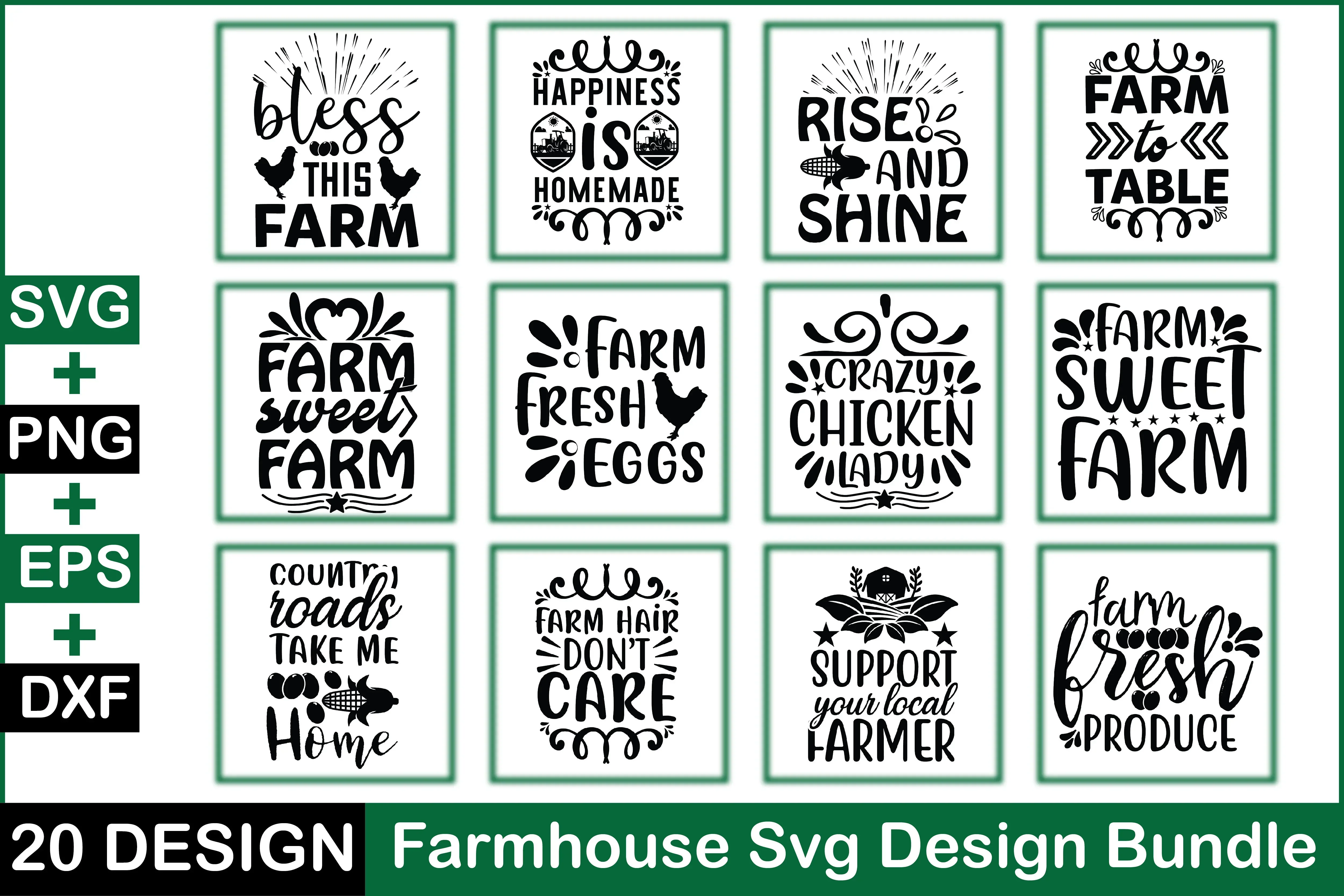 Farmhouse SVG Bundle