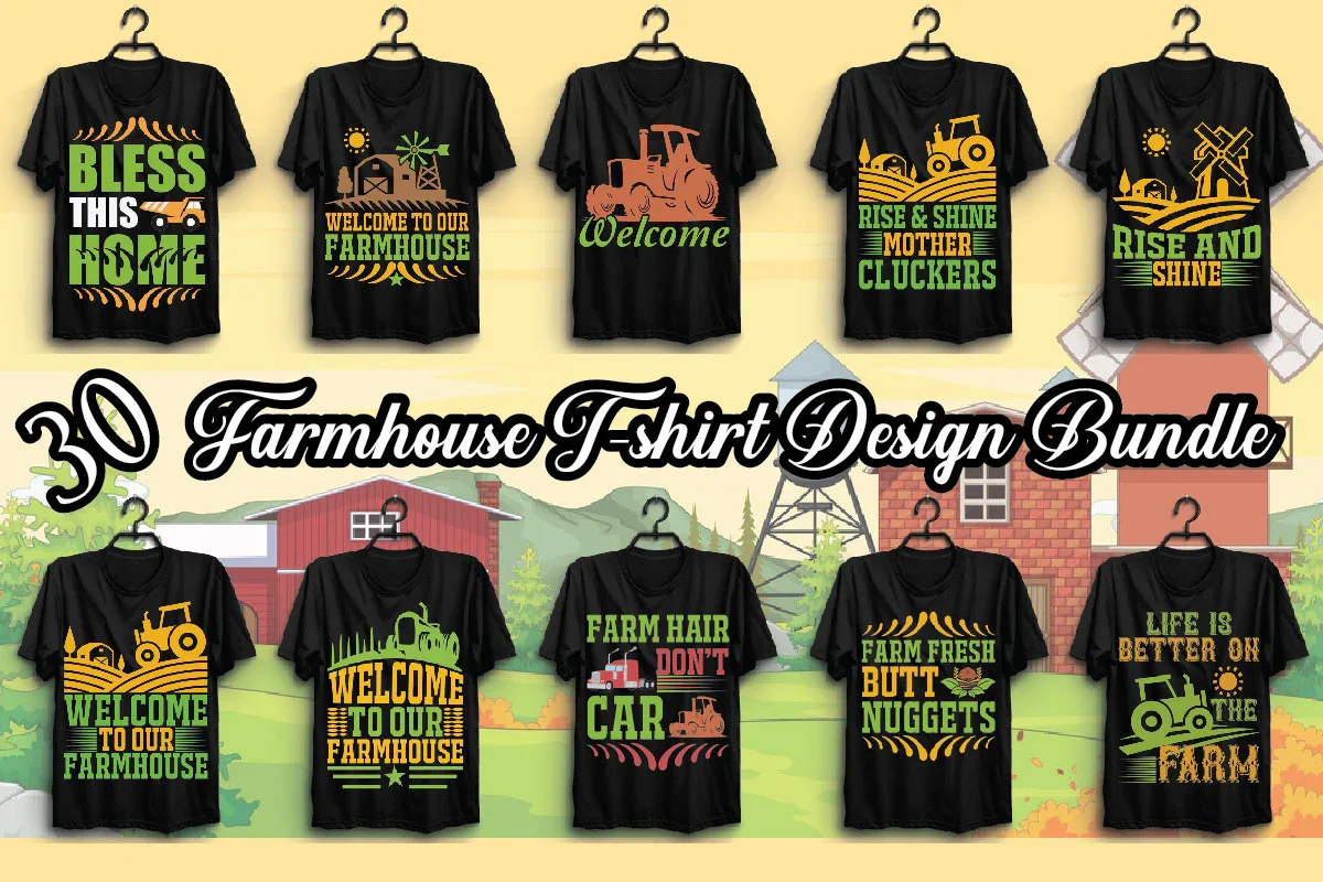 Farmhouse T Shirt Bundle