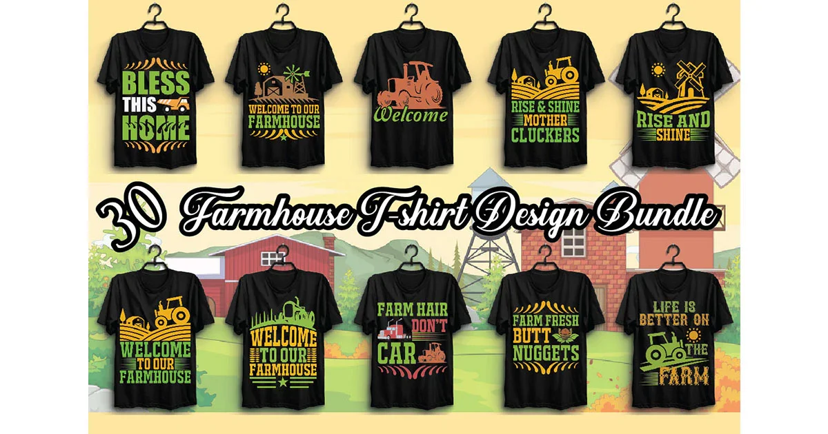 Farmhouse T Shirt Bundle - Image 3