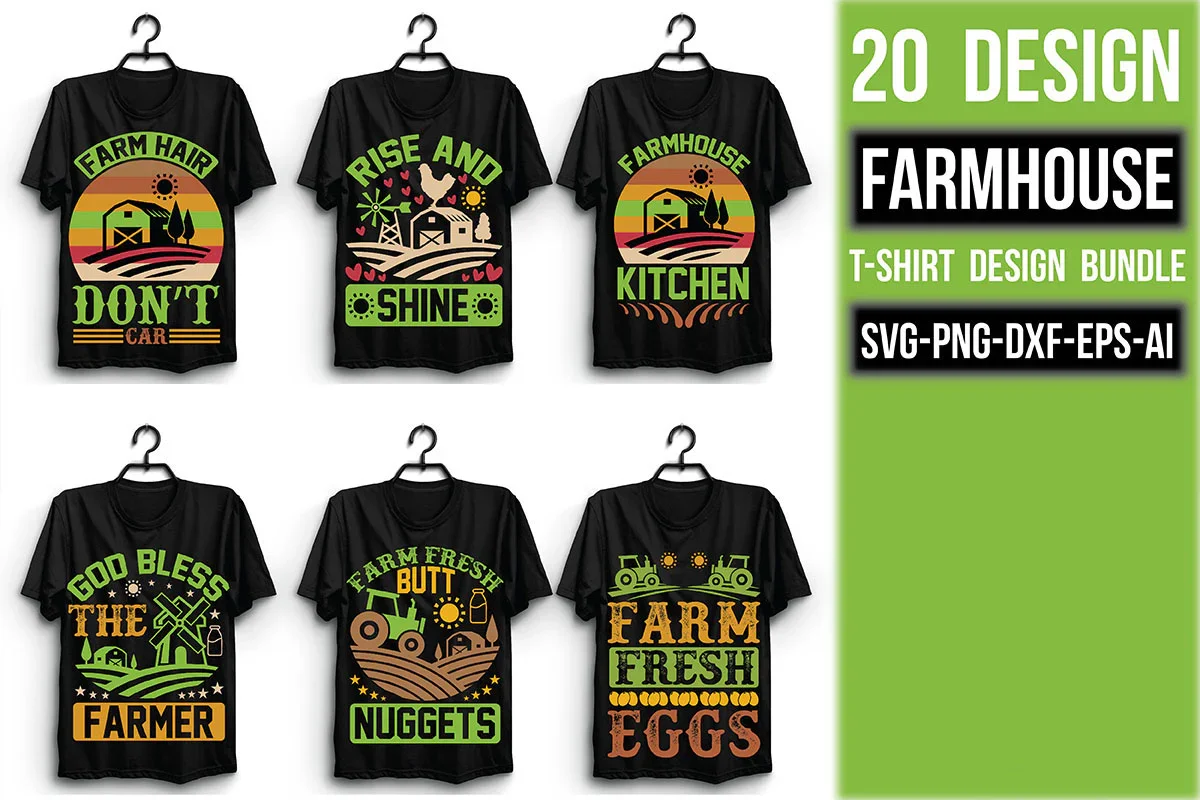 Farmhouse T Shirt Bundle