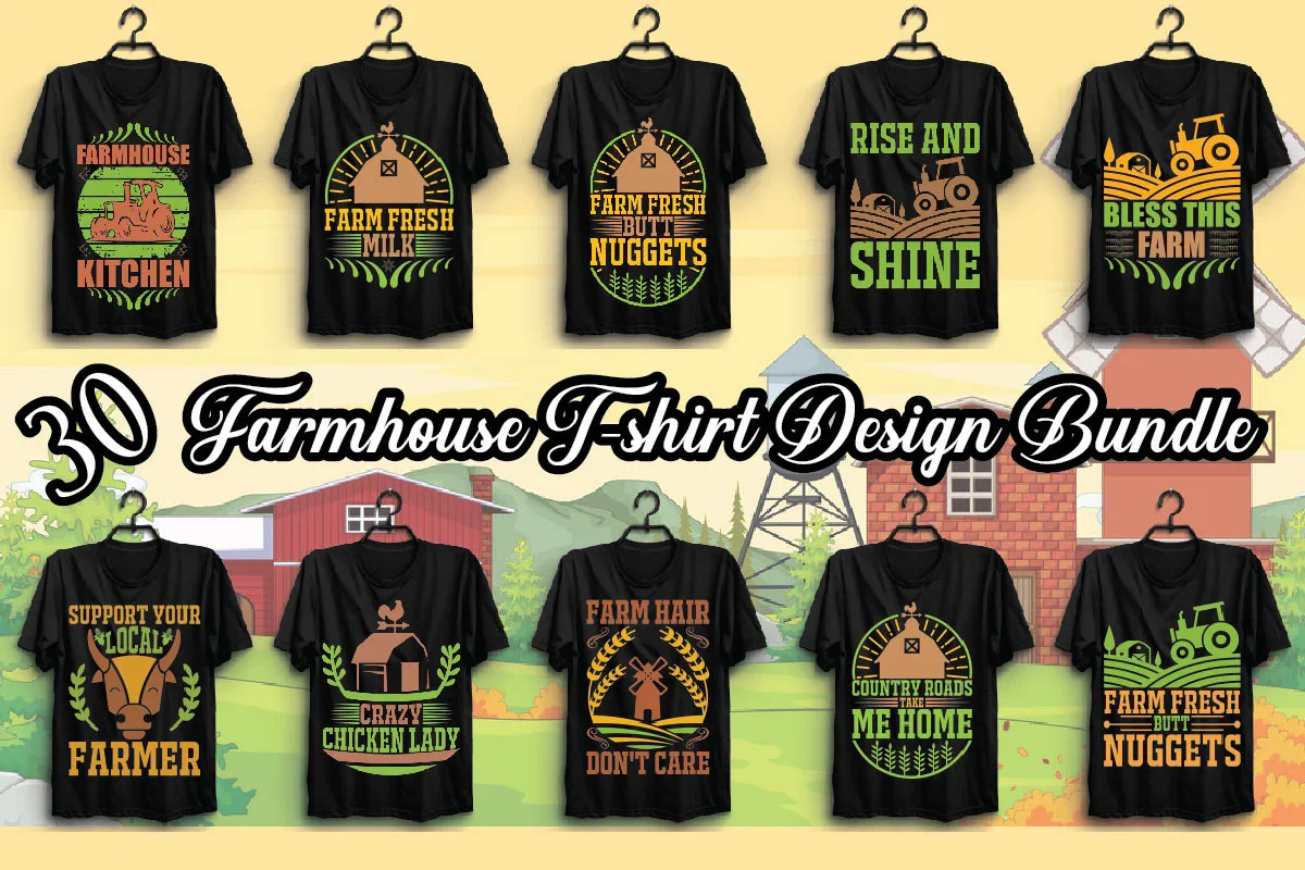 Farmhouse T Shirt Bundle