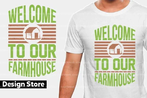 Farmhouse T-Shirt Design SVG Bundle - Image 7