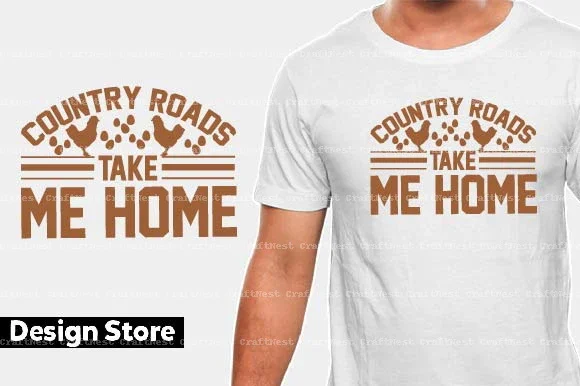 Farmhouse T-Shirt Design SVG Bundle - Image 8