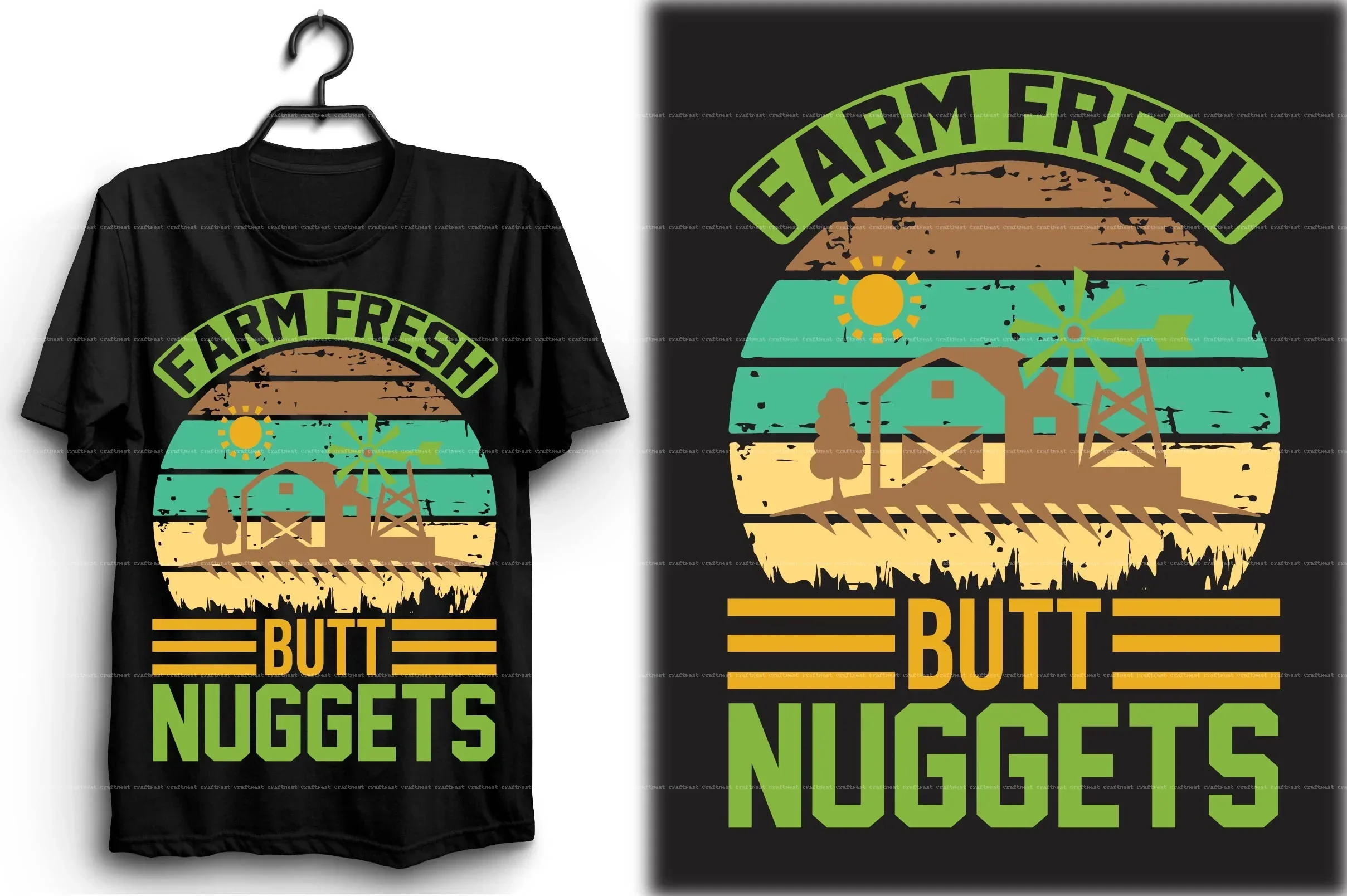 Farmhouse T-Shirt Design SVG Bundle - Image 6