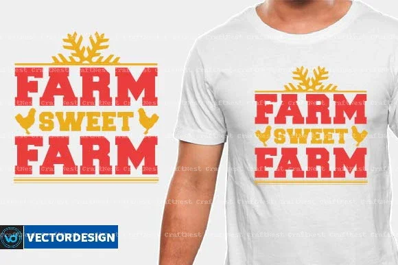 Farmhouse T-Shirt SVG Bundle - Image 5