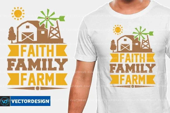 Farmhouse T-Shirt SVG Bundle - Image 7