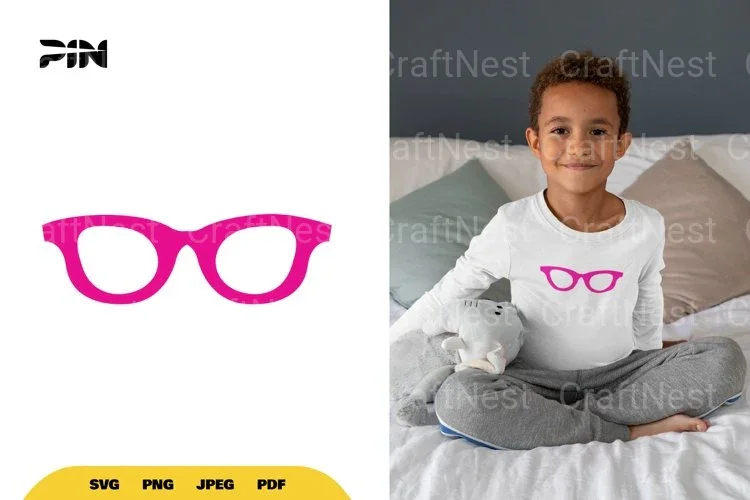 Fashion Glasses Frame SVG Bundle