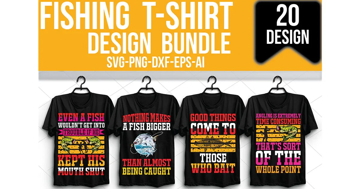 Fishing T-Shirt Bundle