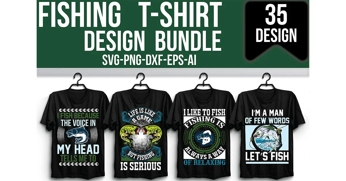 Fishing T-Shirt Bundle