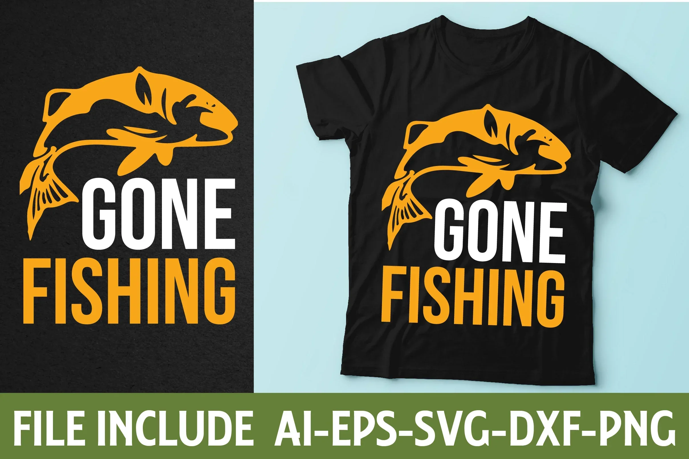 Fishing T-Shirt Bundle - Image 5