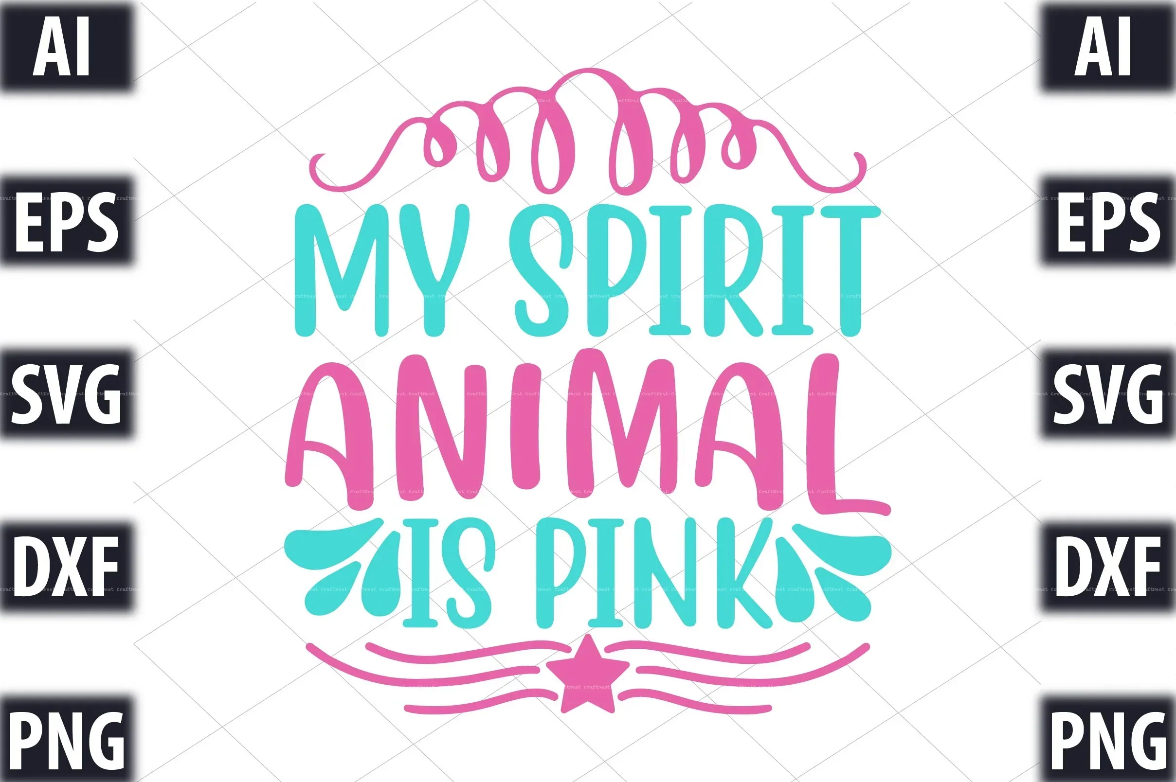 Flamingo Design SVG Bundle - Image 3