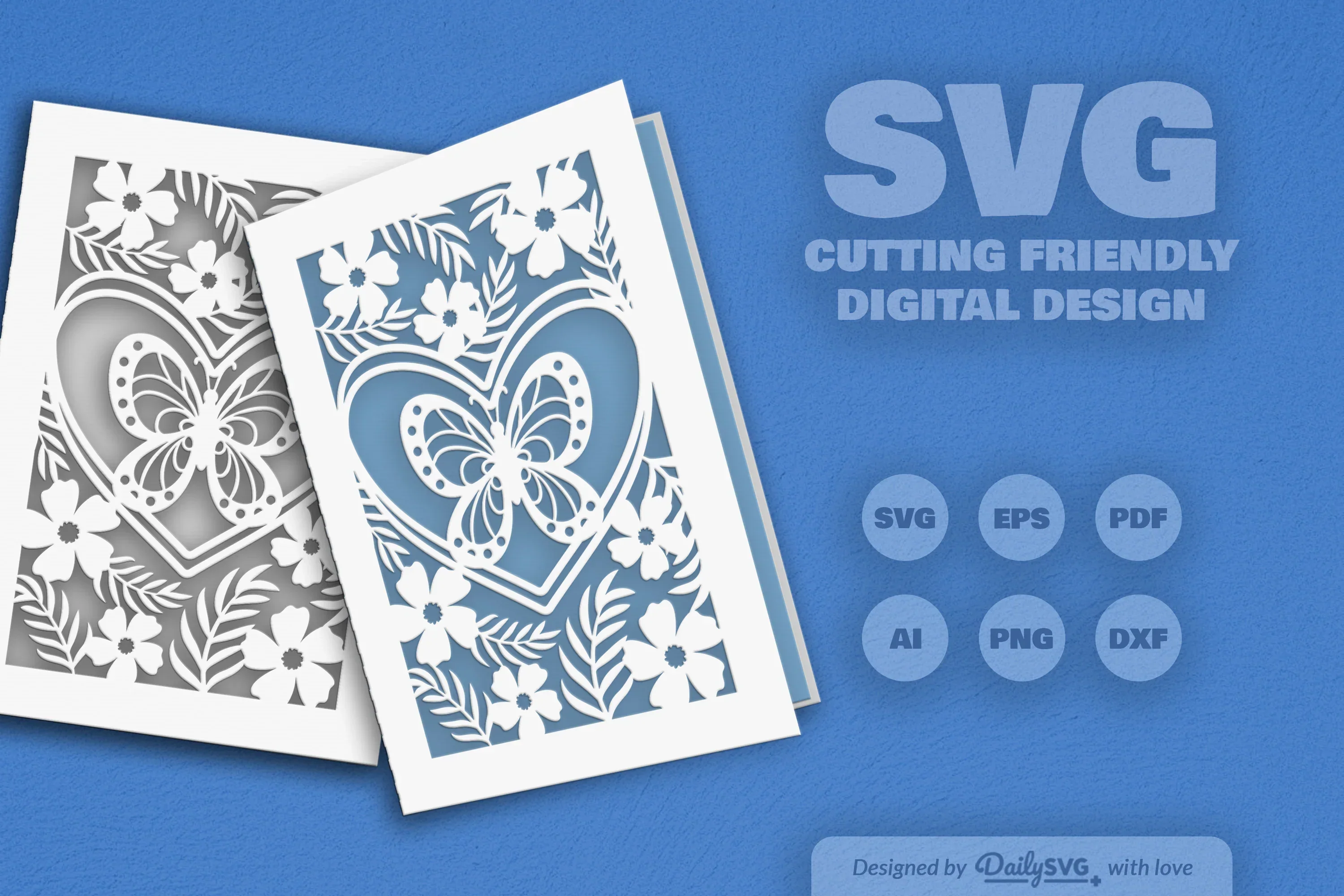 Floral Butterfly SVG Bundle - Image 2