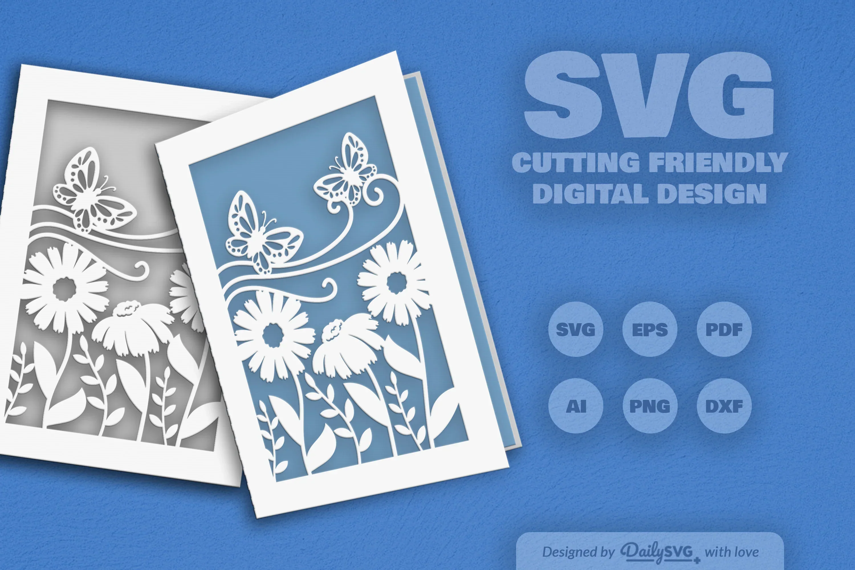 Floral Butterfly SVG Bundle - Image 2