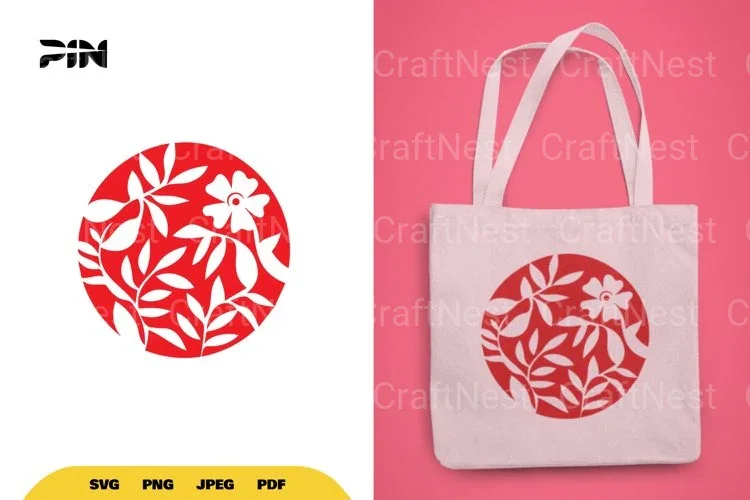 Floral Circle SVG Bundle