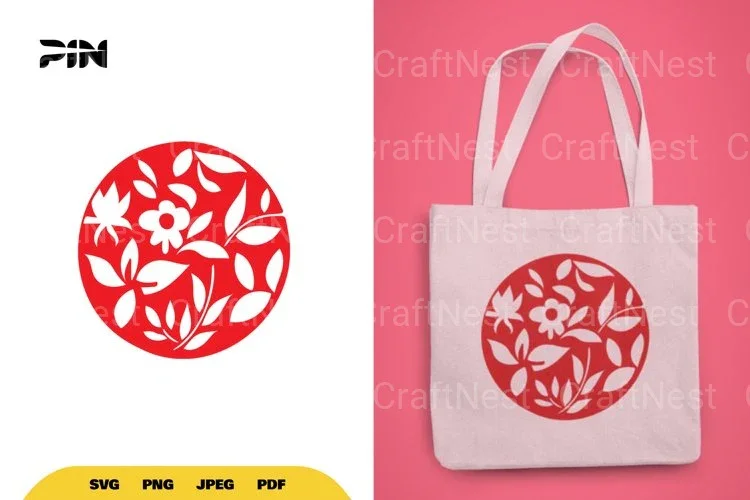 Floral Circle SVG Bundle