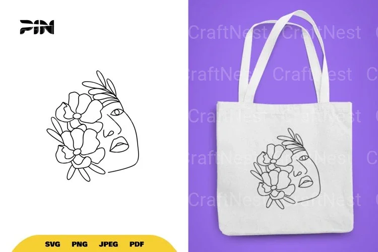 Floral Women SVG Bundle