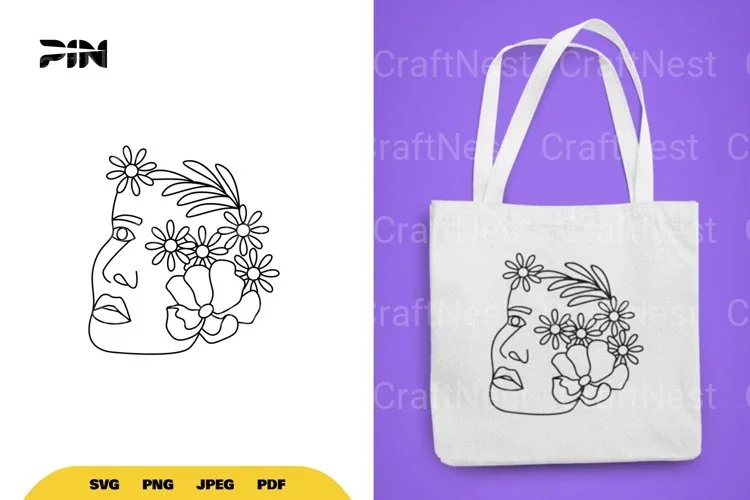 Floral Women SVG Bundle