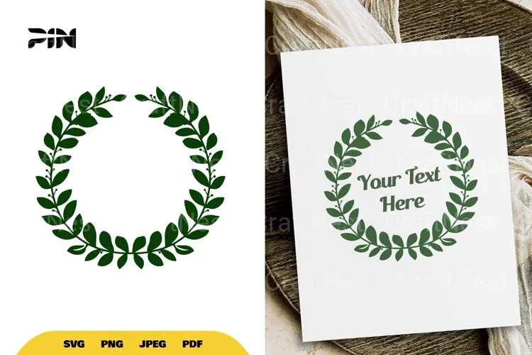 Floral Wreath SVG Bundle