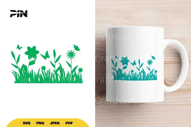 Flower Bed SVG Bundle
