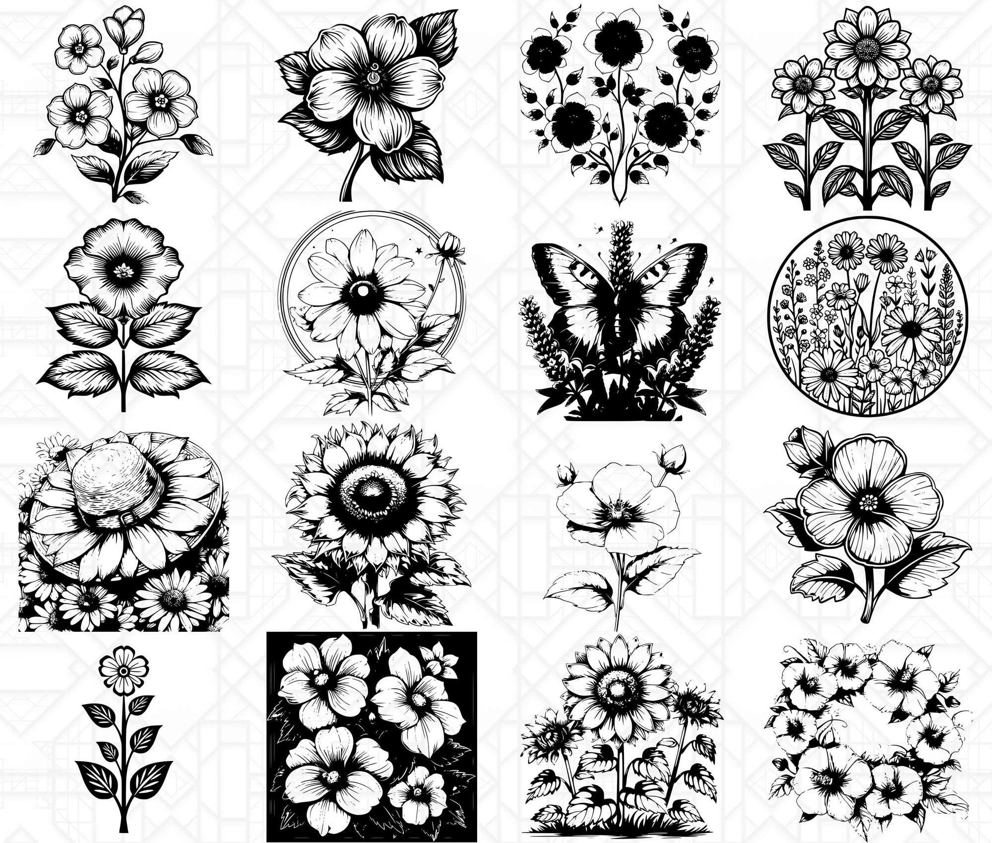 Flower Summer SVG Bundle - Image 4