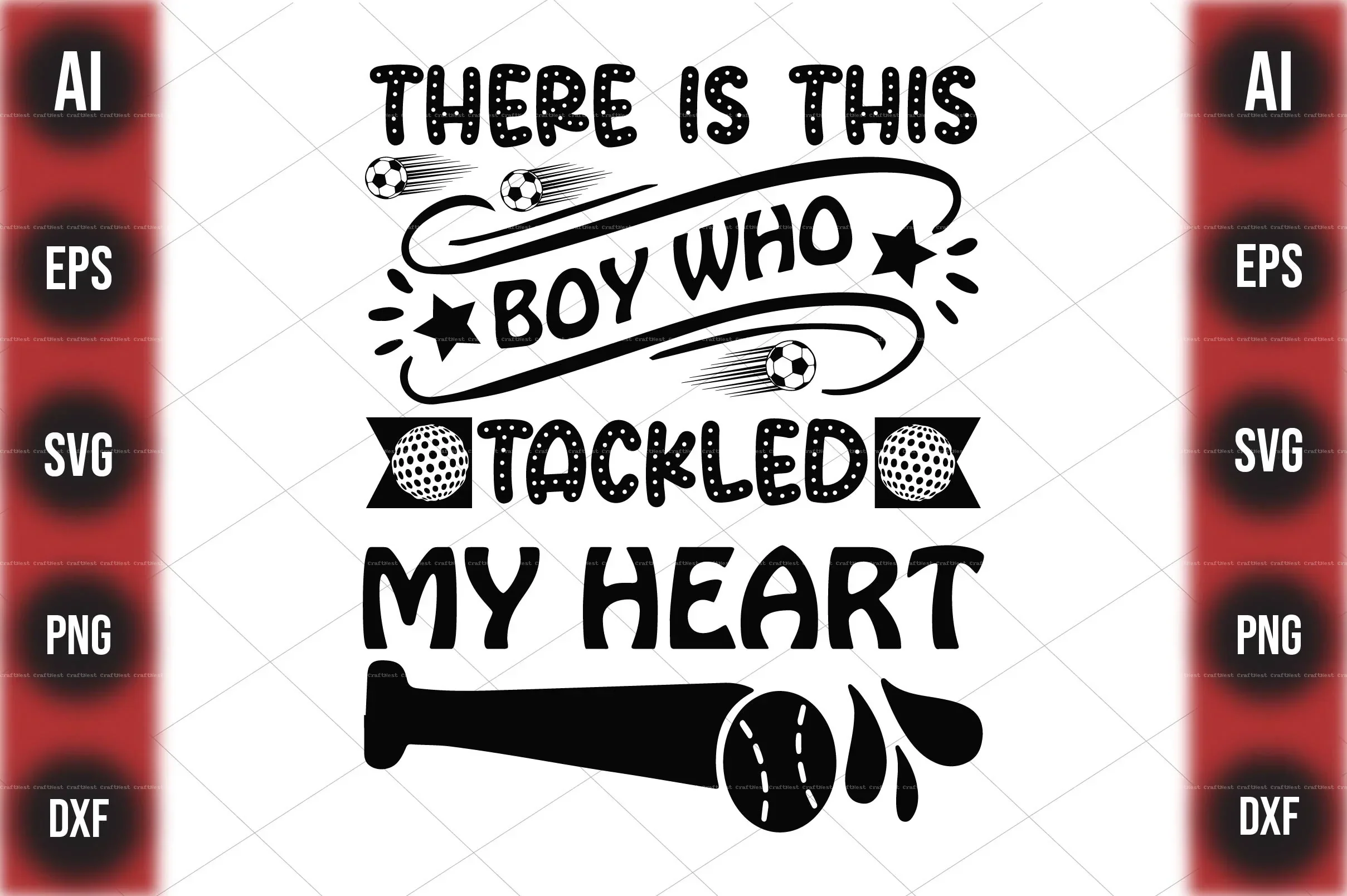 Football Design SVG Bundle - Image 9