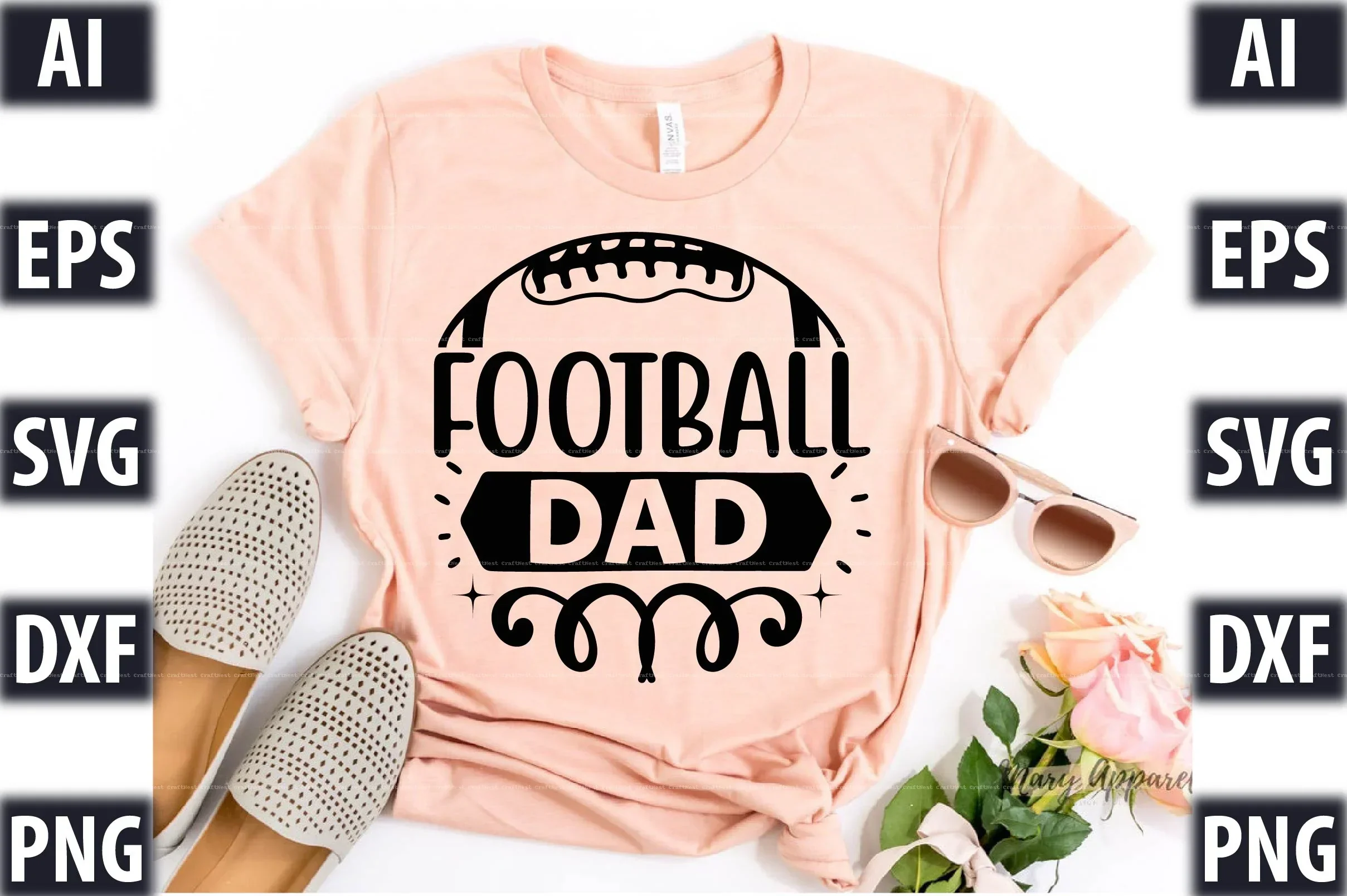Football Design SVG Bundle - Image 10