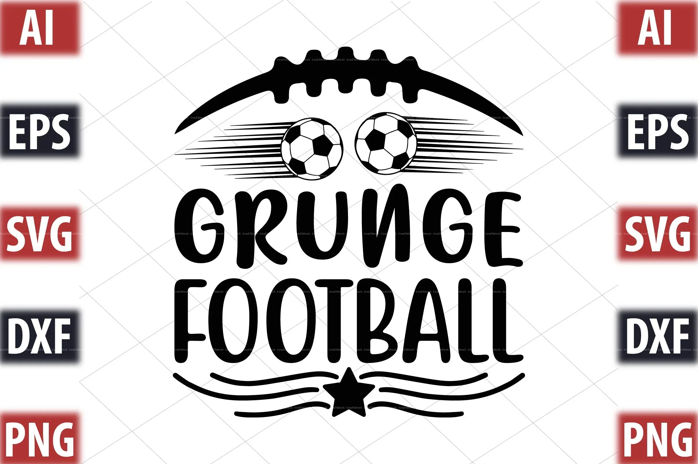 Football Design SVG Bundle - Image 4