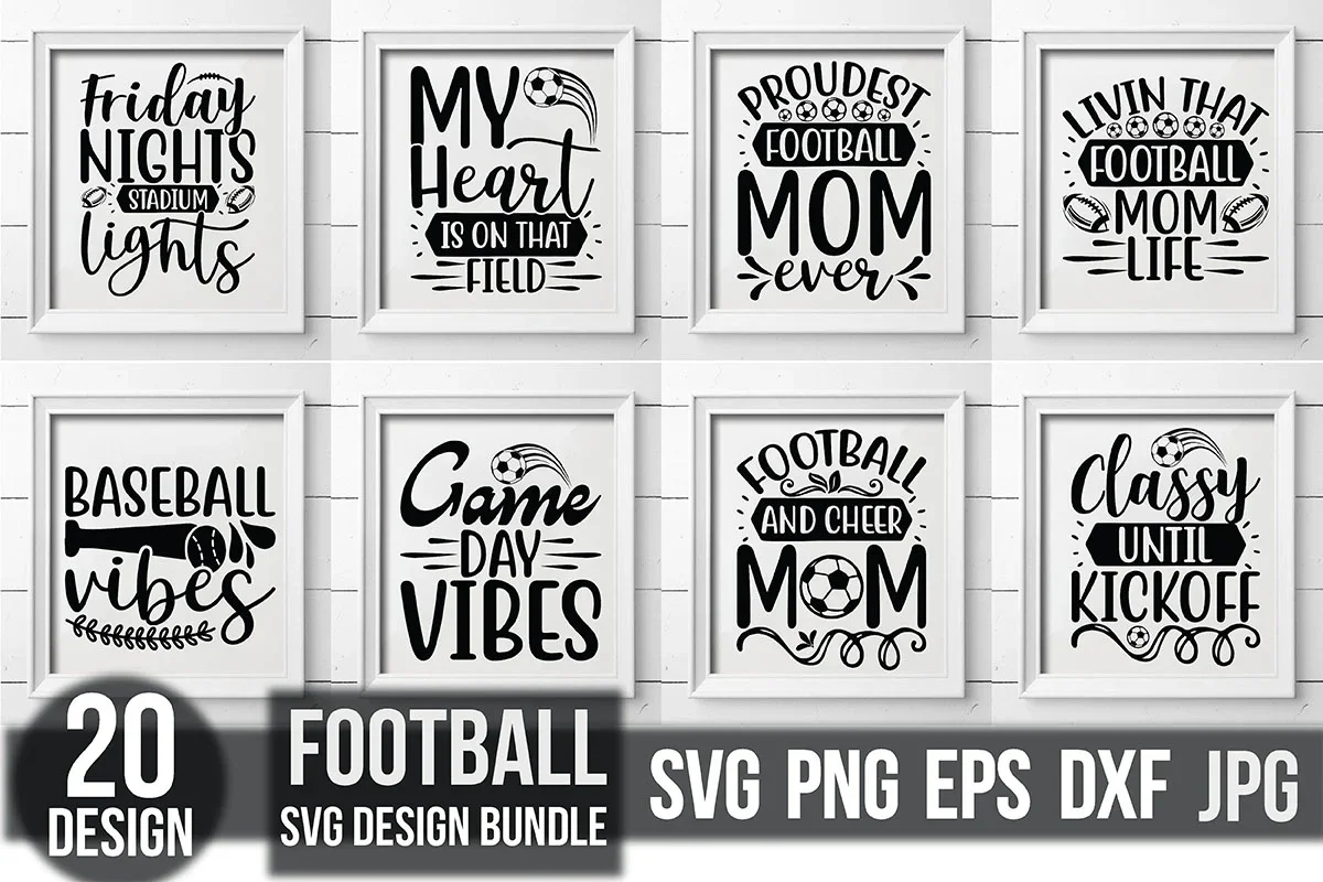 Football SVG Bundle