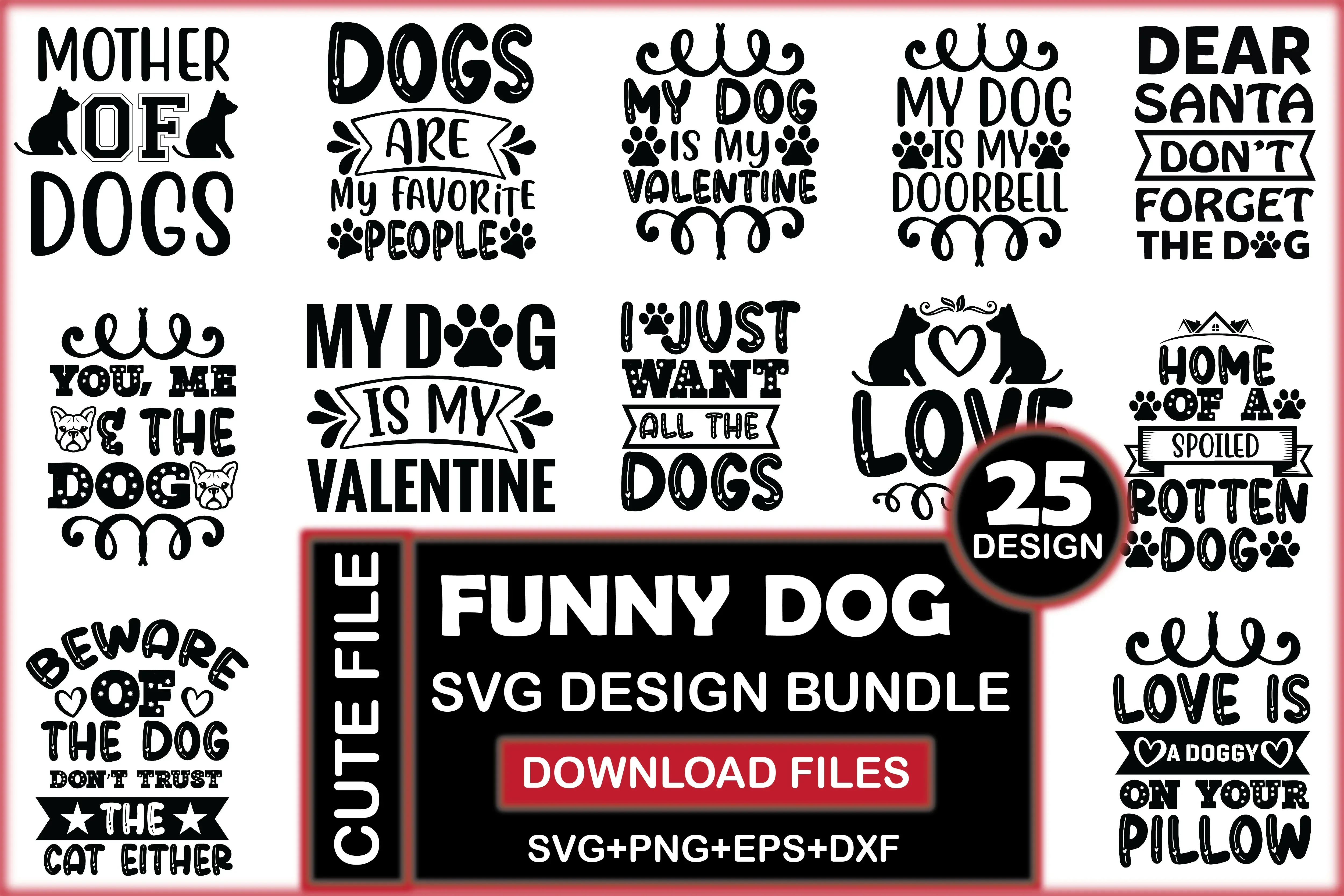 Free Dog SVG Bundle - Image 3