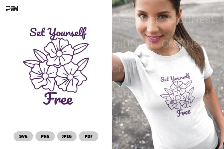 Free Flowers SVG Bundle