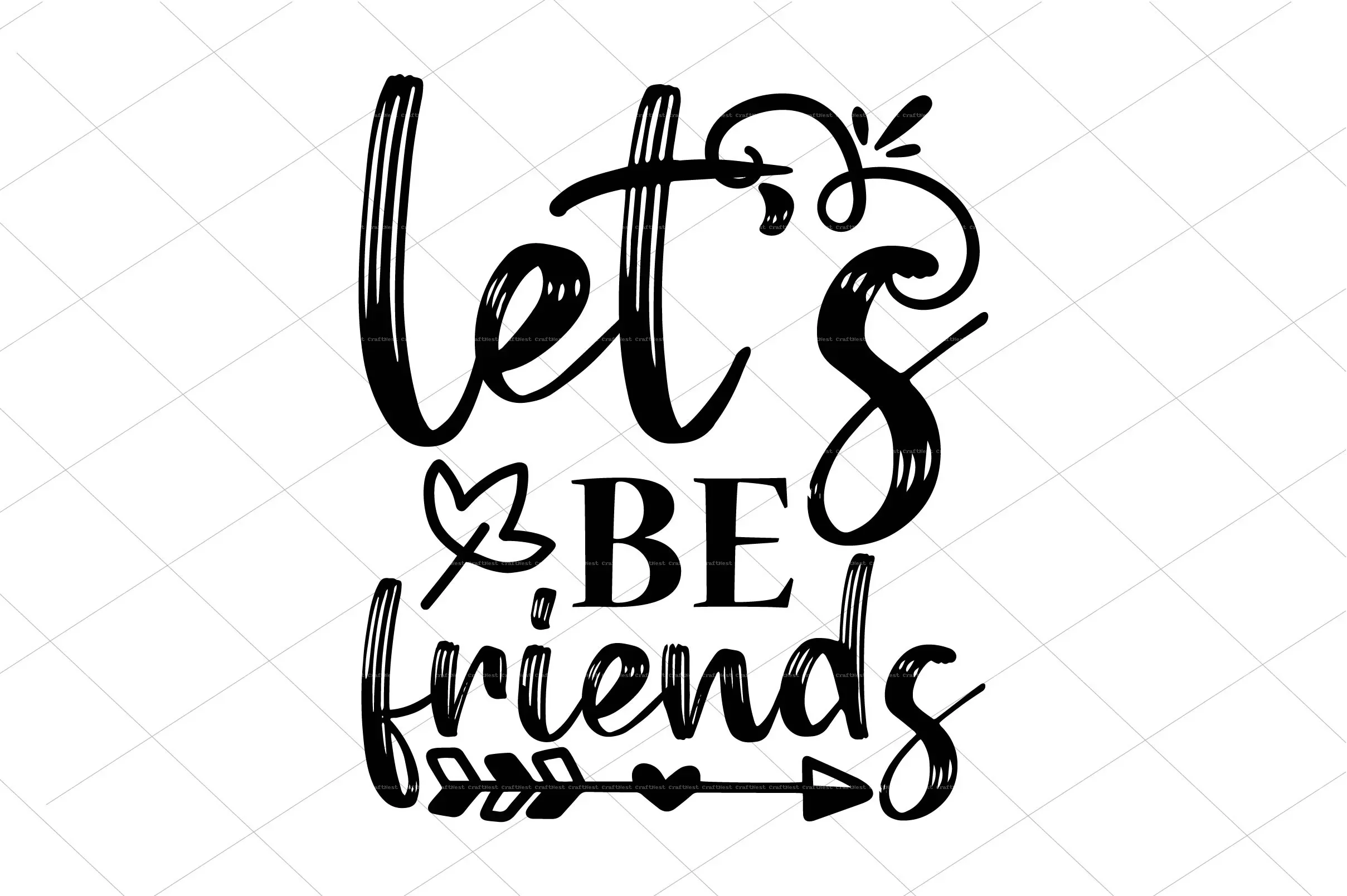 Friendship Design SVG Bundle - Image 8